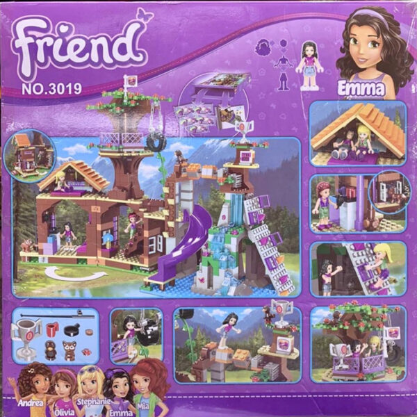 قیمت و خرید اسباب بازی ساختنی لگو خانه درختی دوستان کد 3019 در فروشگاه سیسمونی ارمغان کیدز ( ارمغان کودک پارک ملت )
