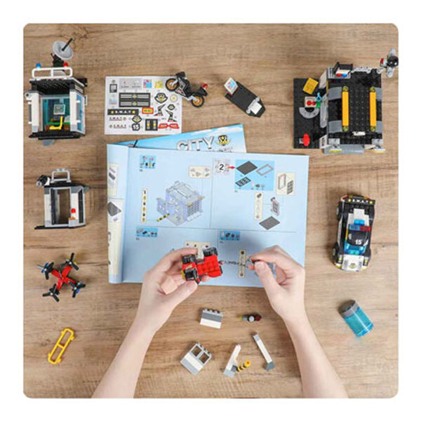 قیمت و خرید ساختنی ( لگو ) اسباب بازی پایگاه پلیس برند LX کد LX.A482 در فروشگاه سیسمونی ارمغان کیدز ( ارمغان کودک پارک ملت )