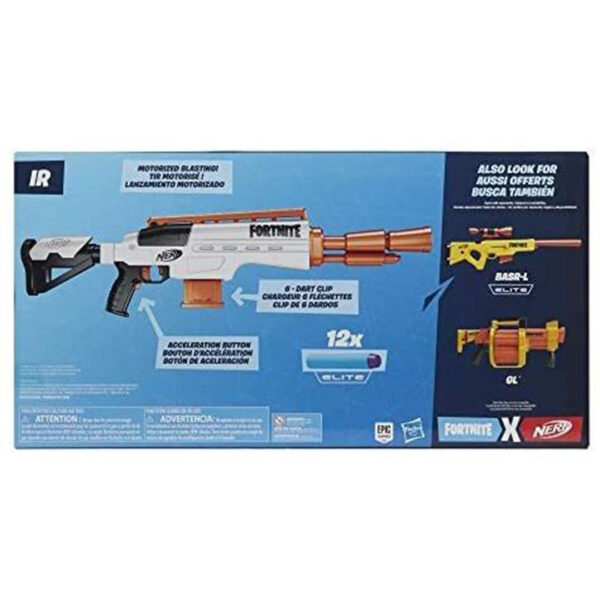 قیمت و خرید تفنگ اسباب بازی نرف NERF مدل Fortnite IR در فروشگاه سیسمونی ارمغان کیدز ( ارمغان کودک پارک ملت )