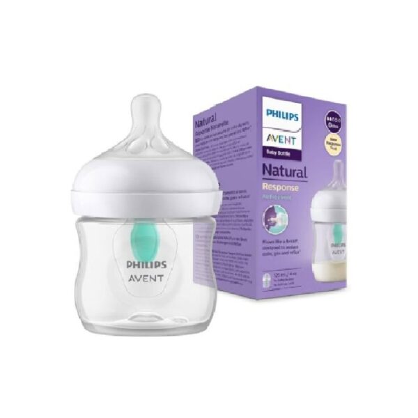 قیمت و خرید شیشه شیر اونت طلقی آنتی کولیک نچرال ریسپانس Philips Avent سوپاپ دار در فروشگاه سیسمونی ارمغان کیدز ( ارمغان کودک پارک ملت )