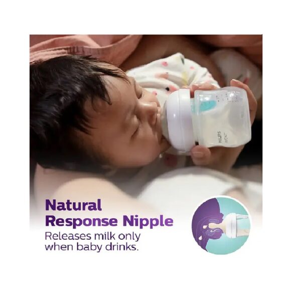 قیمت و خرید شیشه شیر اونت طلقی آنتی کولیک نچرال ریسپانس Philips Avent سوپاپ دار در فروشگاه سیسمونی ارمغان کیدز ( ارمغان کودک پارک ملت )
