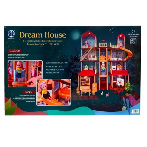 قیمت و خرید اسباب بازی ساختنی لگو دخترانه 407 تکه Dream House در فروشگاه سیسمونی ارمغان کیدز ( ارمغان کودک پارک ملت )