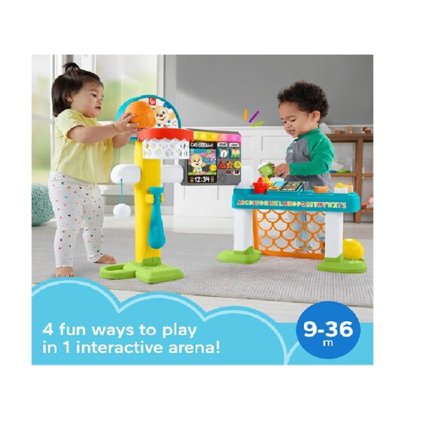 fisherprice-4-in-1-game-experince-02 اسباب بازی ساختنی لگو دخترانه 407 تکه Dream House