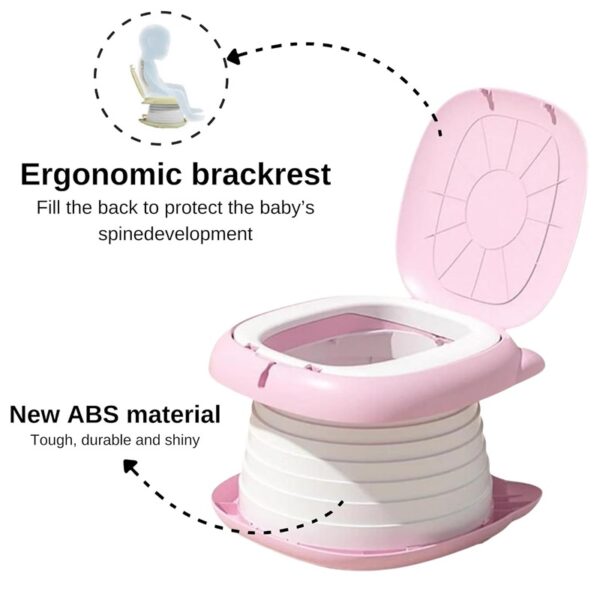 قیمت و خرید توالت فرنگی کودک مدل آکاردئونی مسافرتی در فروشگاه سیسمونی ارمغان کیدز ( ارمغان کودک پارک ملت )