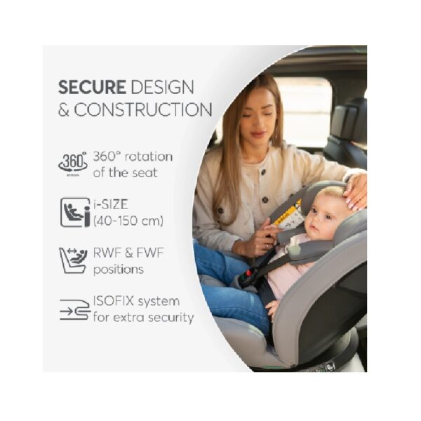 قیمت و خرید صندلی ماشین کودک 360 درجه کیکابو آی اوربیت | Kikkaboo i-Orbit در فروشگاه سیسمونی ارمغان کیدز ( ارمغان کودک پارک ملت )