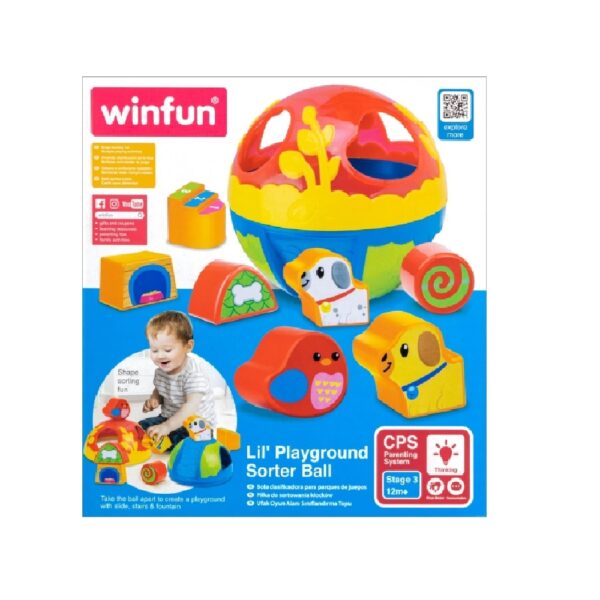 قیمت و خرید اسباب بازی توپ پازلی وین فان | Winfun No.000785 در فروشگاه سیسمونی ارمغان کیدز ( ارمغان کودک پارک ملت )