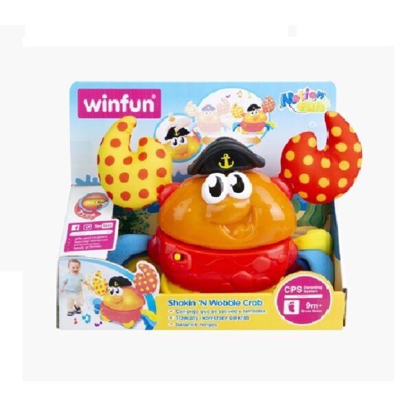 قیمت و خرید اسباب بازی خرچنگ موزیکال وین فان | Winfun No. 001005 در فروشگاه سیسمونی ارمغان کیدز ( ارمغان کودک پارک ملت )