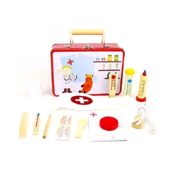 قیمت و خرید اسباب بازی ست پزشکی چوبی پیکاردو در فروشگاه سیسمونی ارمغان کیدز ( ارمغان کودک پارک ملت )