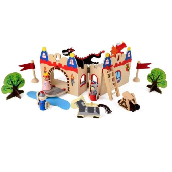 قیمت و خرید اسباب بازی قلعه شوالیه چوبی پیکاردو در فروشگاه سیسمونی ارمغان کیدز ( ارمغان کودک پارک ملت )