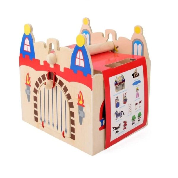 قیمت و خرید اسباب بازی قلعه شوالیه چوبی پیکاردو در فروشگاه سیسمونی ارمغان کیدز ( ارمغان کودک پارک ملت )