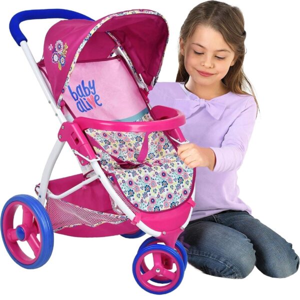 کالسکه عروسک بیبی الایو | Baby Alive Doll Travel System - تصویر 6